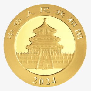 Panda 1 ounce China goud 2024