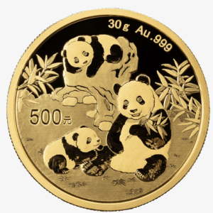 Panda 1 ounce China goud