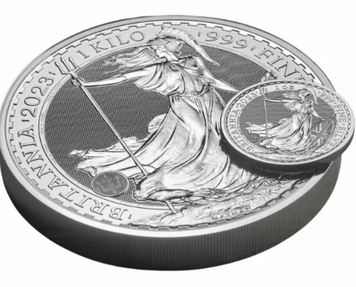 GB Britannia - King Charles Zilver 1 KILO