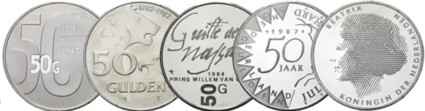 50 Nederlandse Gulden 1982 - 1998