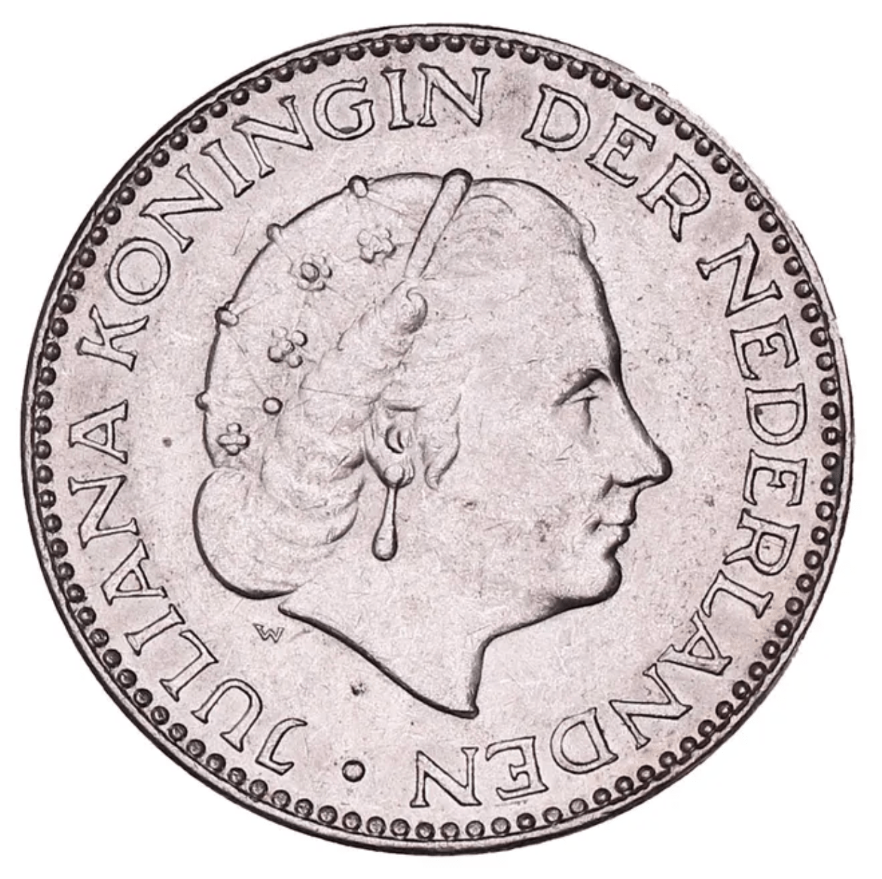 1 Nederlandse Juliana Gulden 1954 - 1967