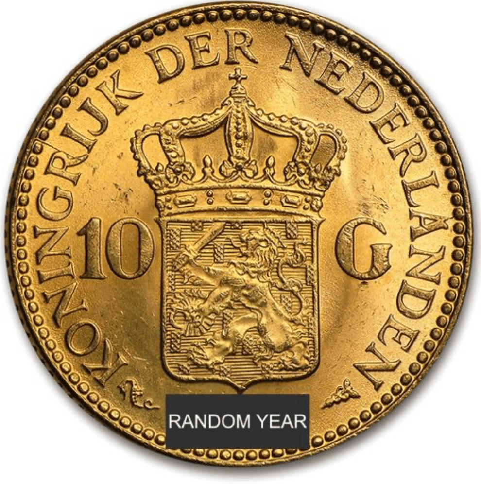 10 Nederlandse Gulden / Gouden tientje