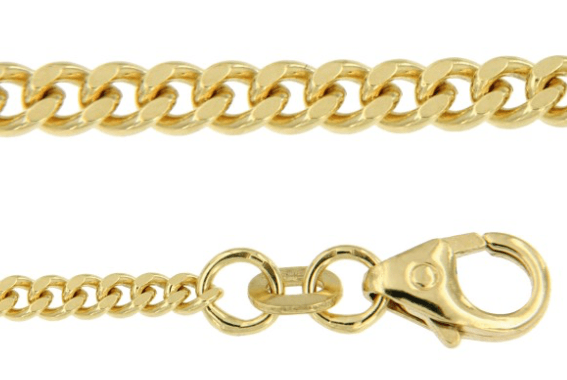 Gourmet ketting 14 Karaat