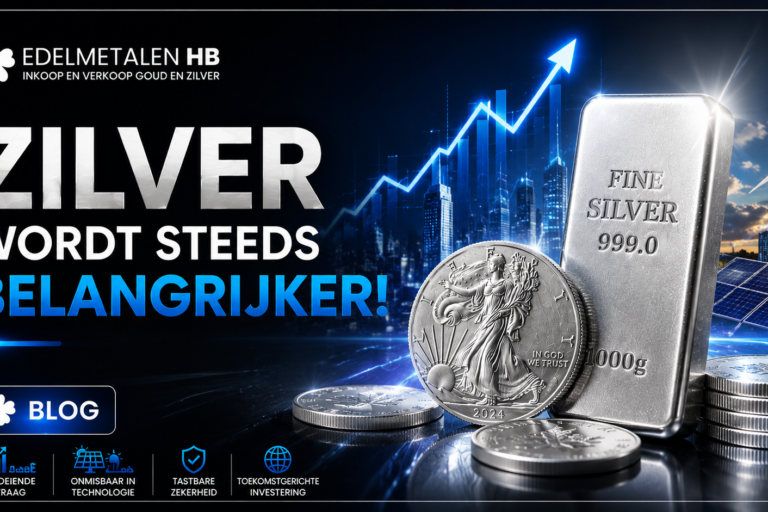 Zilver wordt steeds belangrijker