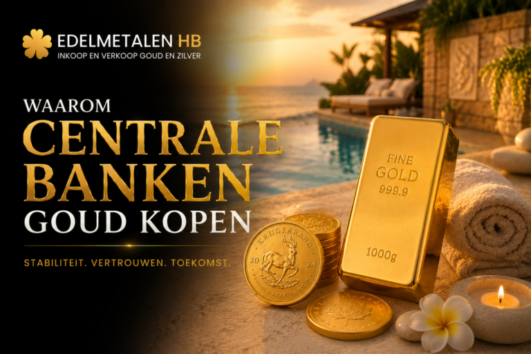 Waarom centrale banken goud kopen