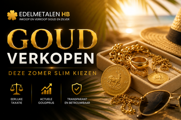 Zomer moment voor goud verkoop