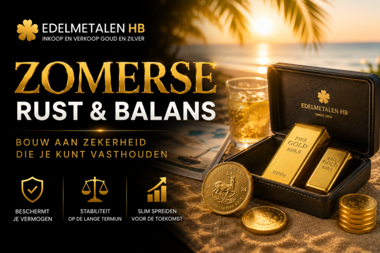 Waarom goud zomerse rust geeft